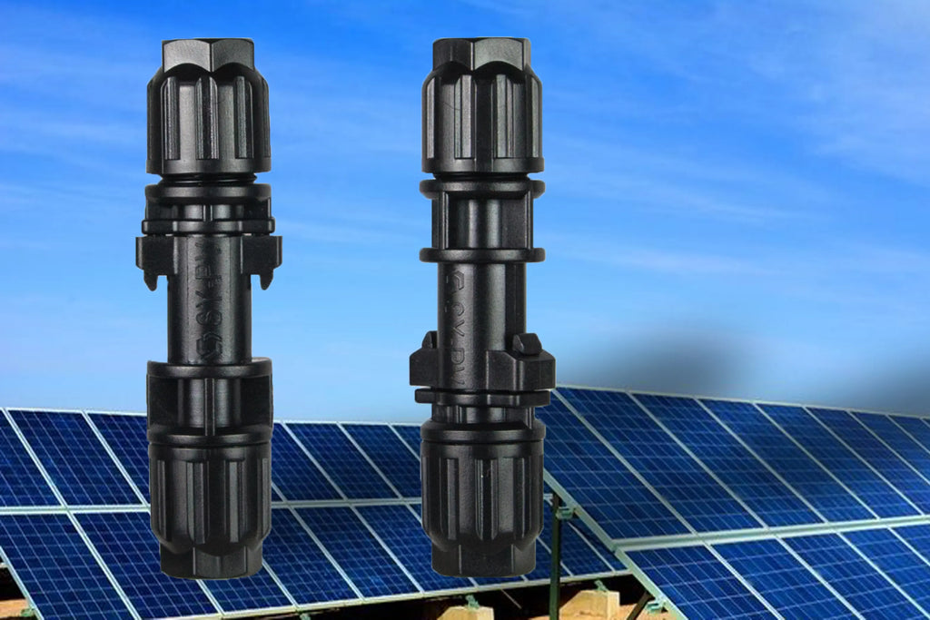 PVconnectorpro CC2A miniature solar photovoltaic connector, waterproof IP67, 500V AC/DC, for 0.75-2.5mm² cables, high-performance options.