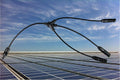 PVconnectorpro CM31-B 1000V DC solar Y-branch connector with MC4 plugs, waterproof IP67, suitable for rooftop PV solar systems.