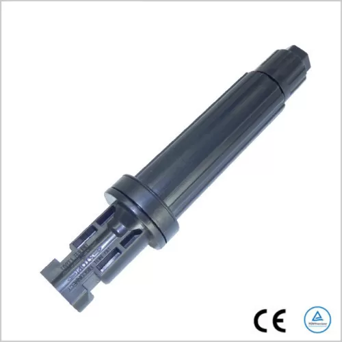 PVconnectorpro 1000V DC solar fuse connector with terminal block and MC4 fitting, IP68 waterproof inline fuse holder for PV systems